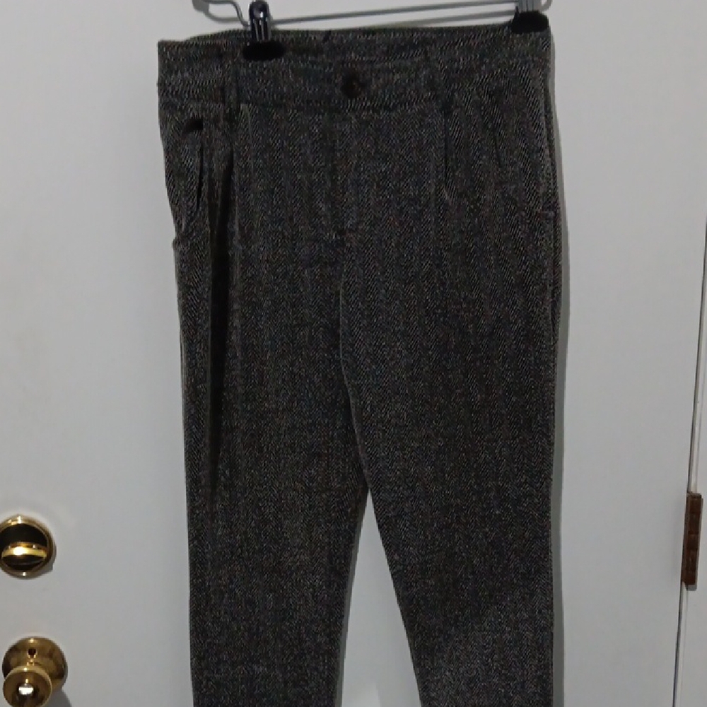 Free People Womens Tweed Dress Pants